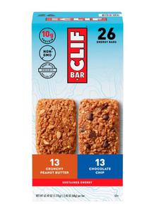 Pack of 23 Clif Bar Variety Pack, 2.4 Oz, Exp: 08/2025