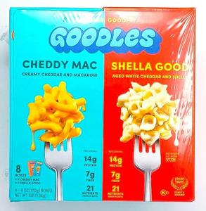 7 Boxes Goodles Mac &#38; Cheese Variety Pack, 8 x 6 Oz., Exp. 07/23/2025