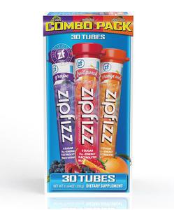 Pack of 29, Zipfizz Energy Multi Vitamin Hydration Drink Mix, Combo Pack, Exp. 09/26