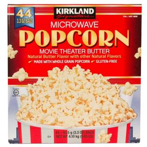 Pack of 42 Kirkland Signature Microwave Popcorn, 3.3 Oz, Exp. 02/26