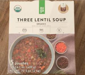 Pack of 2, Three Lentil Soup, Exp. 01/26