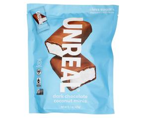 Pack of 27, Unreal Dark Chocolate Coconut Mini Bars, 15.3 Oz, Exp. 12/25