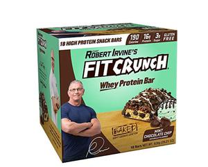 Fit Crunch Snack Size Protein Bar Mint Chocolate Chip, 16g, Exp. 05/26
