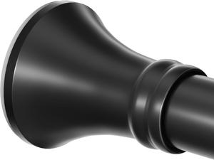 YNL&#160;Shower Curtain Rod - Matte Black, 36&#34;-84&#34;