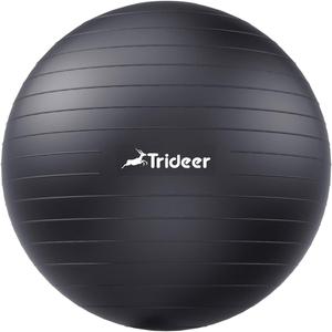 Trideer Yoga Exercise Ball - Black
