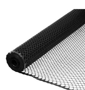 Everbilt 3/4 in. Mesh 3 ft. x 25 ft. Black Plastic Poultry Netting