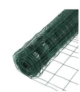 Everbilt 2-1/3 ft. x 50 ft. Green PVC Coated Welded Wire