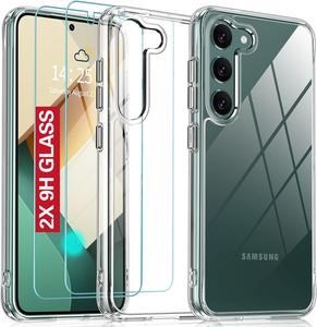 Oterkin for Samsung Galaxy S23 Case, Clear
