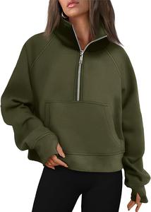 AUTOMET Womens Hoodies Fleece Fall Fashion Outfits, ArmyGreen