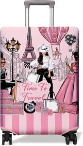 PtRug Travel Luggage Cover Suitcase Protector Fits 18-32 Inch, Color: C-4