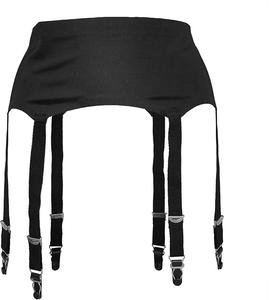 TVRtyle Black Plus Size Metal Buckles for Stockings S504R