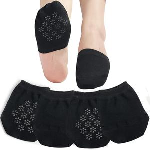 Toes Home Topper Socks No Show Liner Half Socks for Women, 4 Pairs