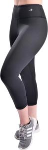CompressionZ High Waisted Capri Leggings for Women Tummy Control, Large