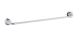 MSRP $110 - Kohler K-11271-CP Fort&#233; Bathroom 24&#34; Towel Bars, Polished Chrome _ BS034