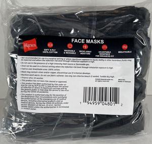 Hanes Reusable Daily Face Cover (Pack of 50)  _ AN672