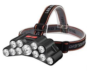 11 LED Waterproof Rechargeable Headlamps