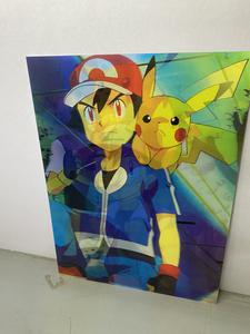Ash And Picachu 3D Lenticular, 3 Images On One Print, See Photos