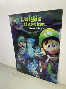 Luigi&#39;S Mansion Video Games 3D Lenticular, 3 Images On One Print, See Photos