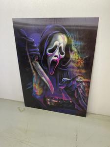 Horror (Freddy, Ghostface, Michael Myers)  3D Lenticular, 3 Images On One Print, See Photos
