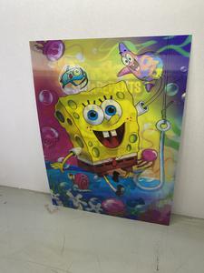 Spongebob Squarepants Friends 3D Lenticular, 3 Images On One Print, See Photos