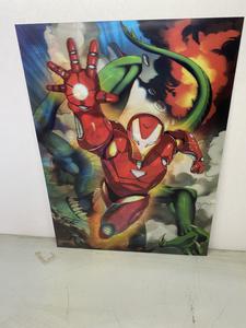 Ironman 3D Lenticular, 3 Images On One Print, See Photos
