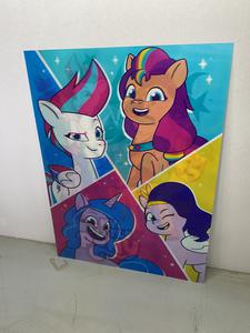 My Little Pony 3D Lenticular, 3 Images On One Print, See Photos