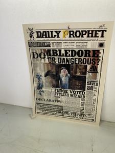 Harry Potter Daily Prophet (Dobby Free) 3D Lenticular, 3 Images On One Print, See Photos