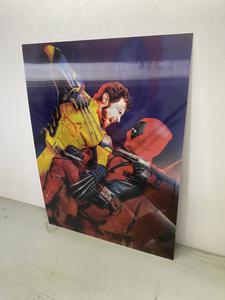 Deadpool &#38; Wolverine 3D Lenticular, 3 Images On One Print, See Photos