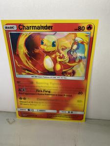 Pokemon Card (Charmander, Charizard, Charimadon) 3D Lenticular, 3 Images On One Print, See Photos