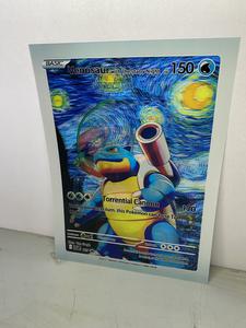 Pokemon Van Gogh #3 Painting 3D Lenticular, 3 Images On One Print, See Photos