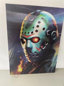 Jason Voorhees 3D Lenticular, 3 Images On One Print, See Photos