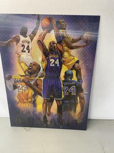 Kobe Lakers 3D Lenticular, On One Print, See Photos