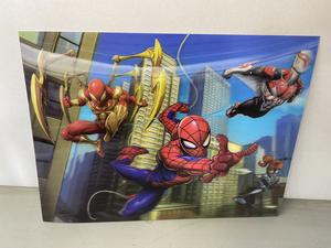Spderman And Friends 3D Lenticular, On One Print, See Photos