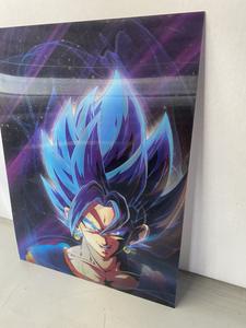 Dragonball Z Hair Change 3D Lenticular, 2 Images On One Print, See Photos