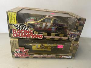 (Retail $50) NASCAR Racing Champions 1:24 Scale Die Cast Stock Cars (#17 &#38; #94 Cars) Limited Edition
