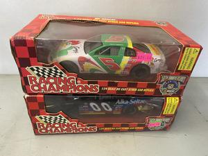(Retail $50) NASCAR Racing Champions 1:24 Scale Die Cast Stock Cars (#5 &#38; #00 Cars)
