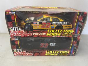 (Retail $30) NASCAR Racing Champions 1:24 Scale Die Cast Stock Cars (#22 &#38; #22 Cars)