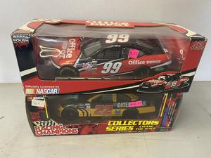 (Retail $45) NASCAR Racing Champions 1:24 Scale Die Cast Stock Cars (#99 &#38; #22 Cars)