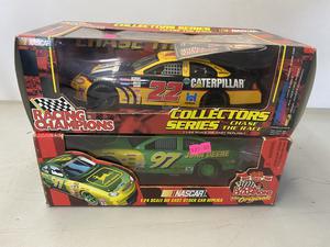 (Retail $50) NASCAR Racing Champions 1:24 Scale Die Cast Stock Cars (#97 &#38; #22 Cars)