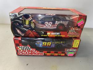 (Retail $40) NASCAR Racing Champions 1:24 Scale Die Cast Stock Cars (#38 &#38; #98 Cars)