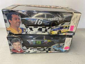 (Retail $80) NASCAR Racing Champions 1:24 Scale Die Cast Stock Cars (#9 &#38; #16 Cars)
