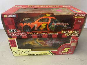 (Retail $35) NASCAR Racing Champions 1:24 Scale Die Cast Stock Cars (#5 &#38; #5 Cars)