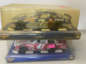 (Retail $45) NASCAR Winners Circle 1:24 Scale Die Cast Stock Cars (#7 &#38; #41 Cars)