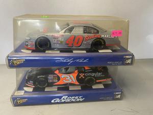 (Retail $40) NASCAR Winners Circle 1:24 Scale Die Cast Stock Cars (#40 &#38; #31 Cars)