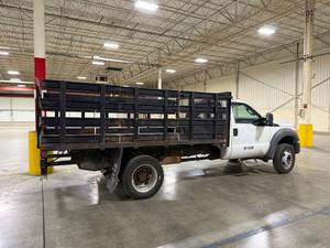 2011 Ford F450 Stake Bed Truck with 198,197 Miles, VIN 1FDUF4GYBEA48562