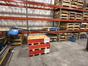 19FT Long miller 70 Series 24V Wire Feeder Model 300887 (Attaches to Lot 1012)
