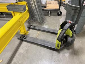 Clark Lithium Ion Battery 2500 LB Pallet Jack Model WPL 25 with Battery and Charger
