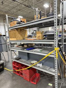 Industrial Shelf Unit (Contents Not Included)