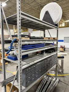Industrial Shelf Unit (Contents Not Included)