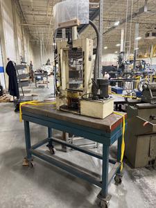 Sunnen Press Model BP-10 on Industrial Cart